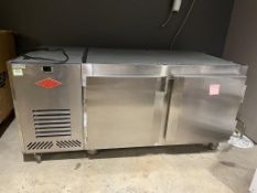 Utility pt-chr-50 Counter Height Two-Section Refrigerator