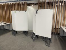 (11qty) Mobile Magnetic Dry Erase Room Divider White Boards
