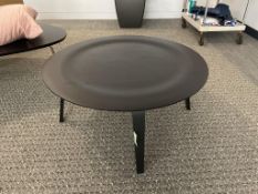 Eames Molded Plywood Coffee Table, Ebony