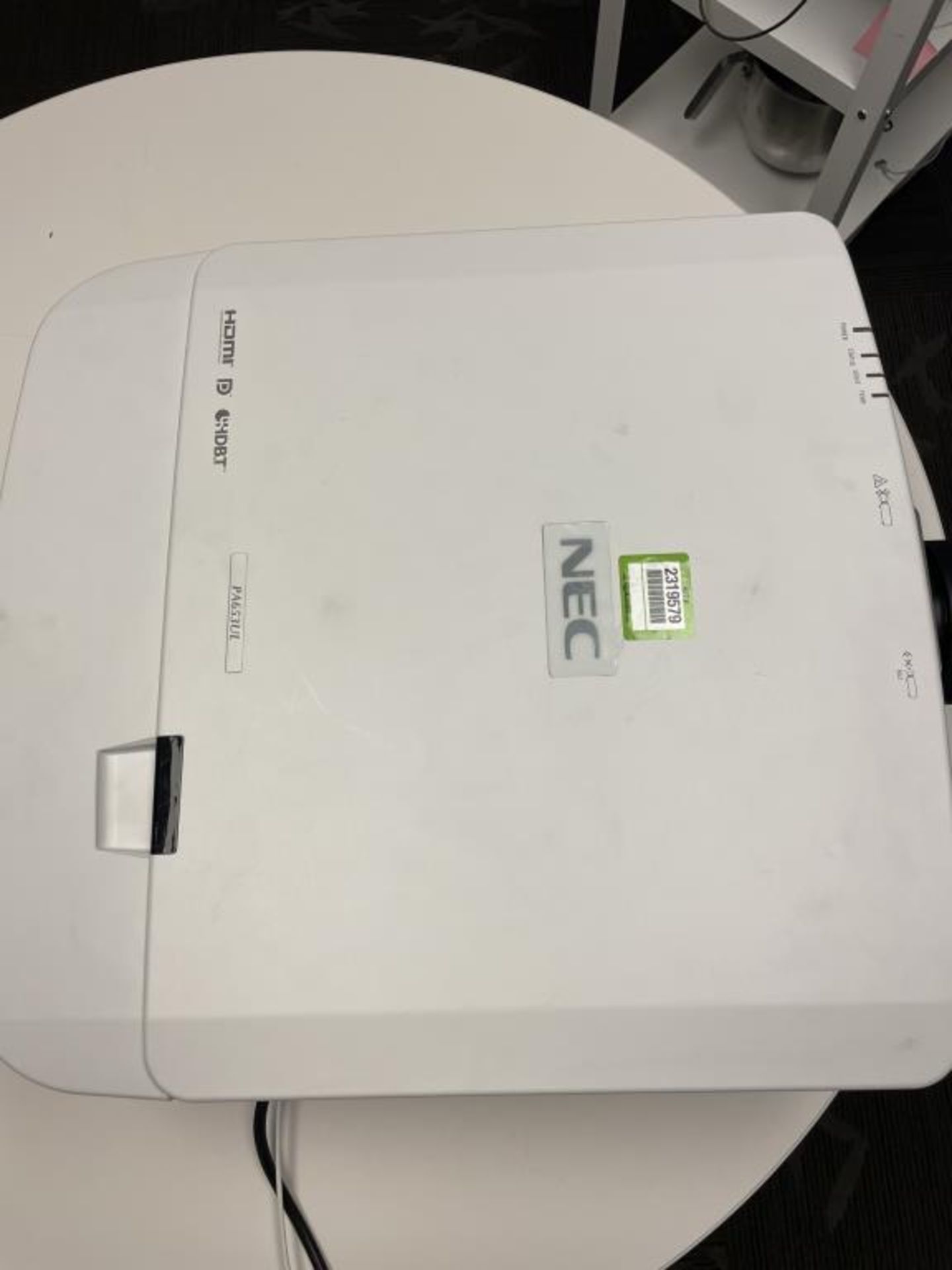 NEC NP-PA653UL 6500-Lumen WUXGA LCD Laser Projector - Image 4 of 7