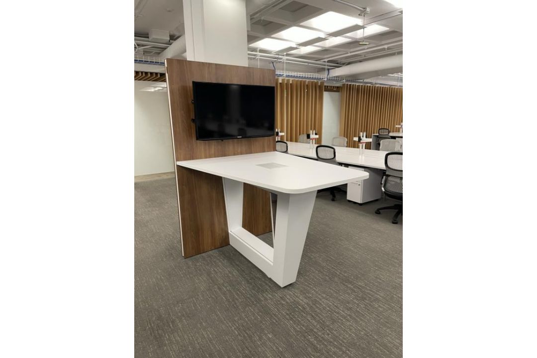 (3qty) National Mio Collaborative High top Desk - Image 1 of 2