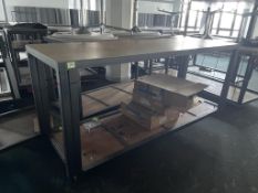 (4qty) Custom High Top Wood Tables 108