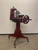 Berkel 330M-STD Manual Fly Wheel Slicer w/ Stand