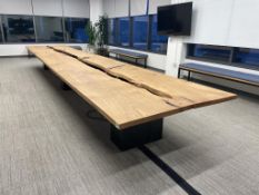 Custom Wood Conference Table 282