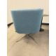 (2qty) Naughtone Hush Low Lounge Chair Sapphire - Image 4 of 7