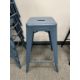 (7qty) Tolix Counter Stools Blue 25"H - Image 2 of 4