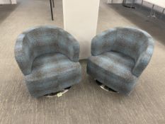 (2qty) Jason Furniture Swivel Chairs