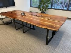 (4qty) Custom Wood Desks 72