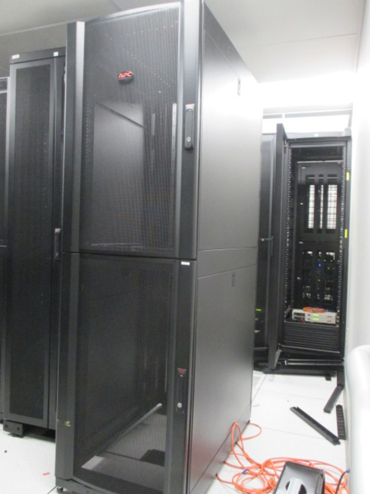 2 Schneider Server Racks