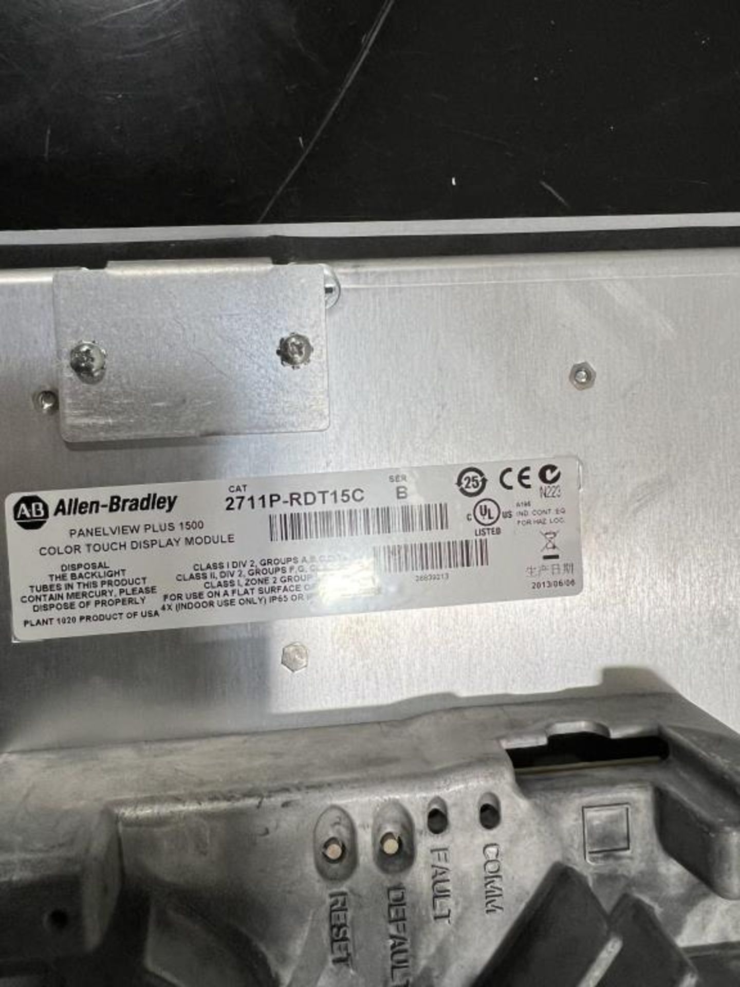 Allen Bradley Panel View Plus - Image 2 of 3