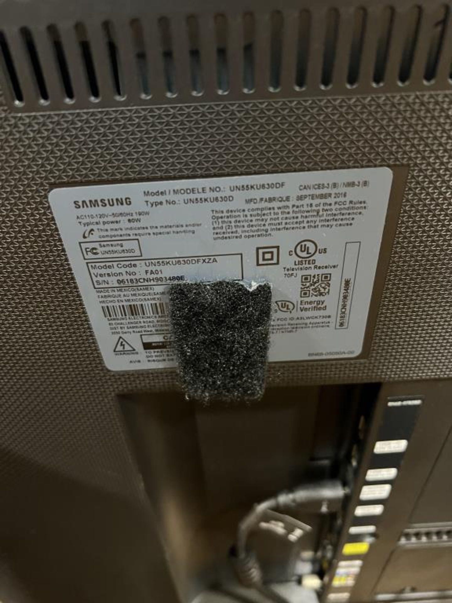 Samsung Flat Screen TV - Image 2 of 2