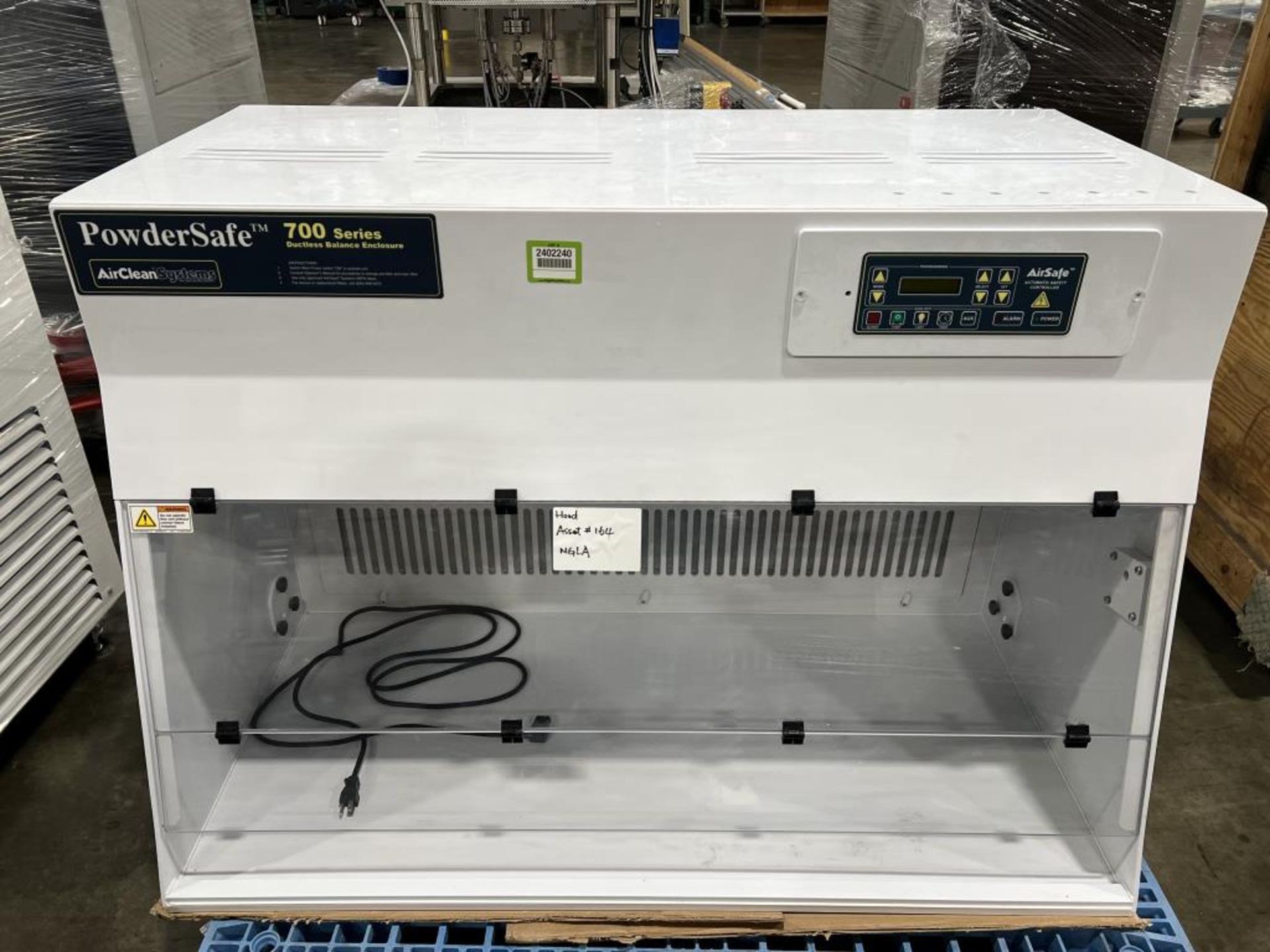 Air Clean Systems Balance Enclosure