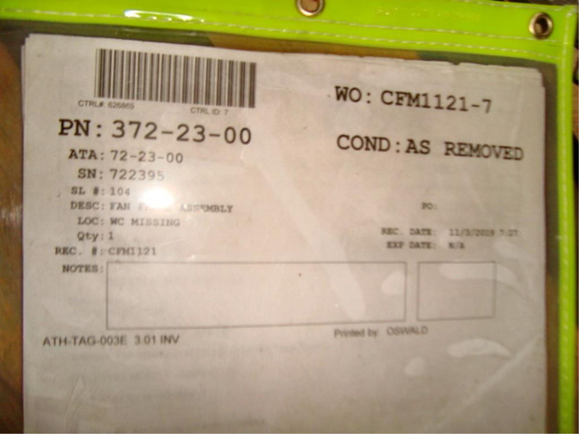 Fan Frame Assembly - Image 6 of 8