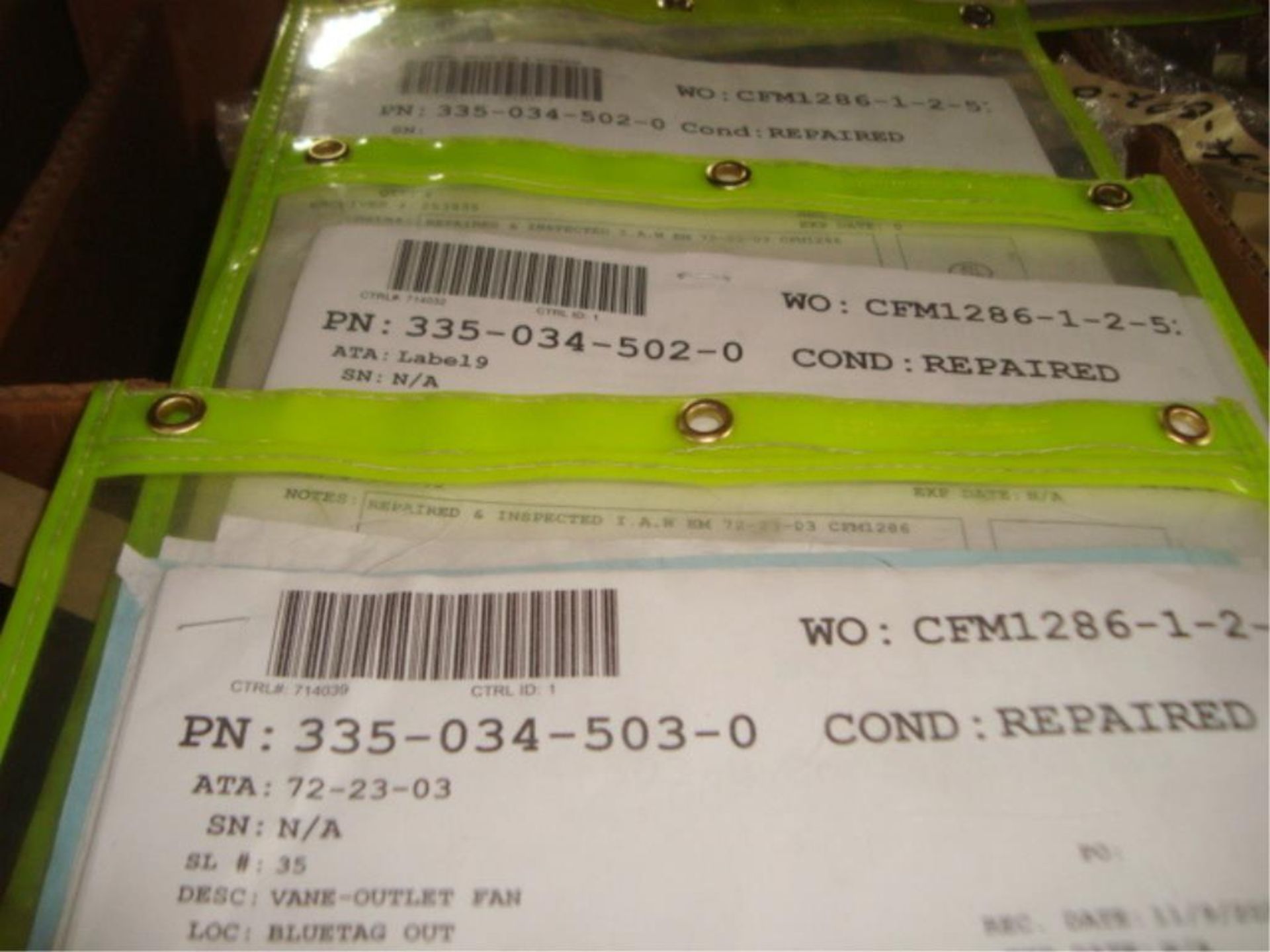 CFM56-3 Vanes-Outlet Fan - Image 11 of 14
