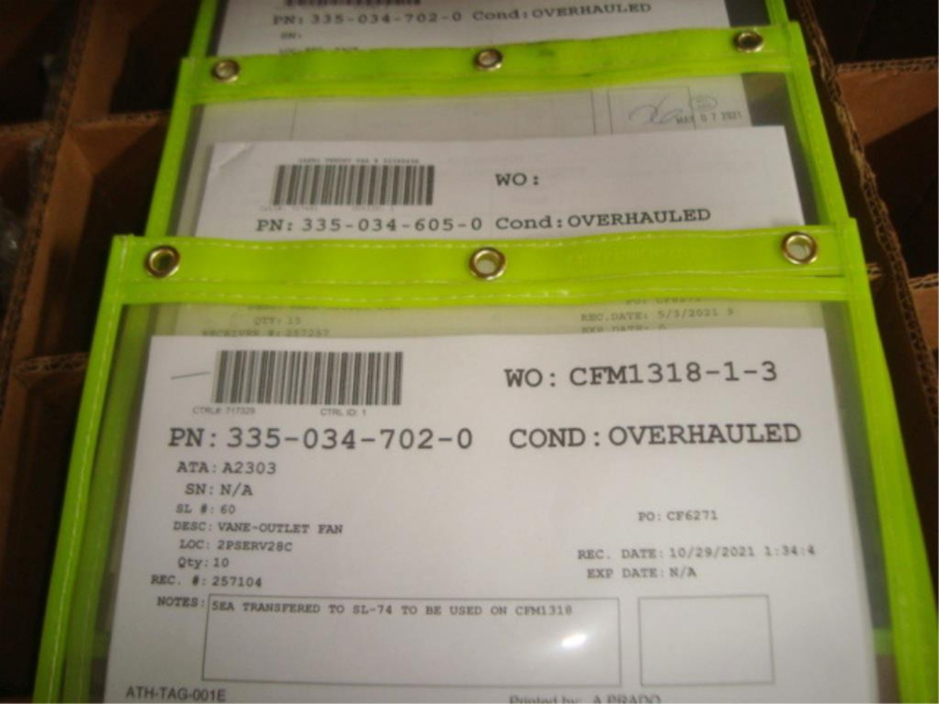 CFM56-3 Vanes-Outlet Fan - Image 9 of 15