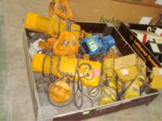 Assorted Overhead Hoists