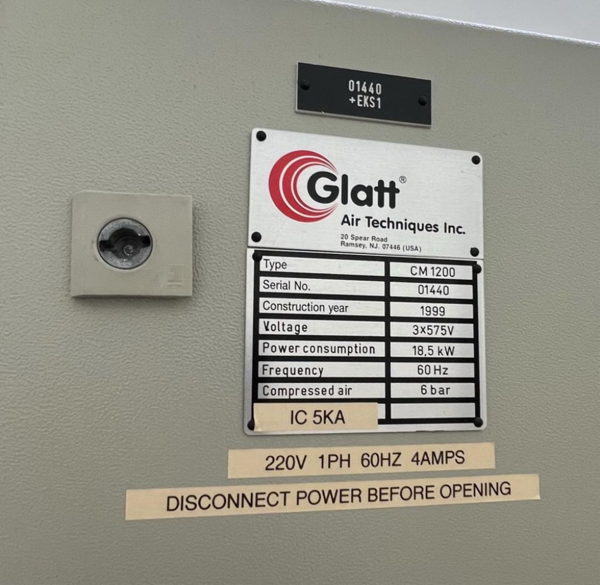 Glatt SS Bin Blender, Model CM1200 - Image 8 of 8
