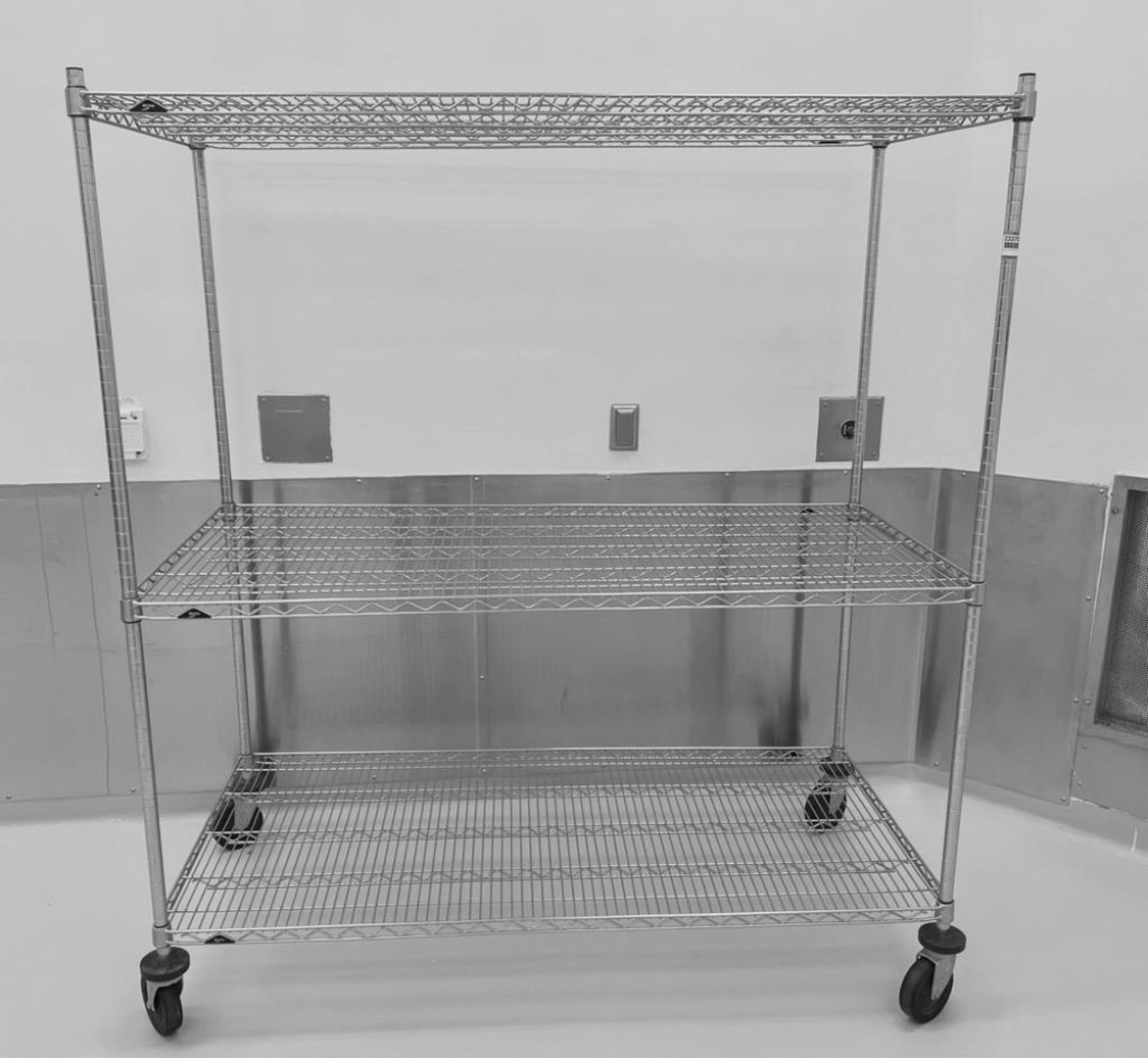 Metro 3 shelf SS Portable Storage Rack