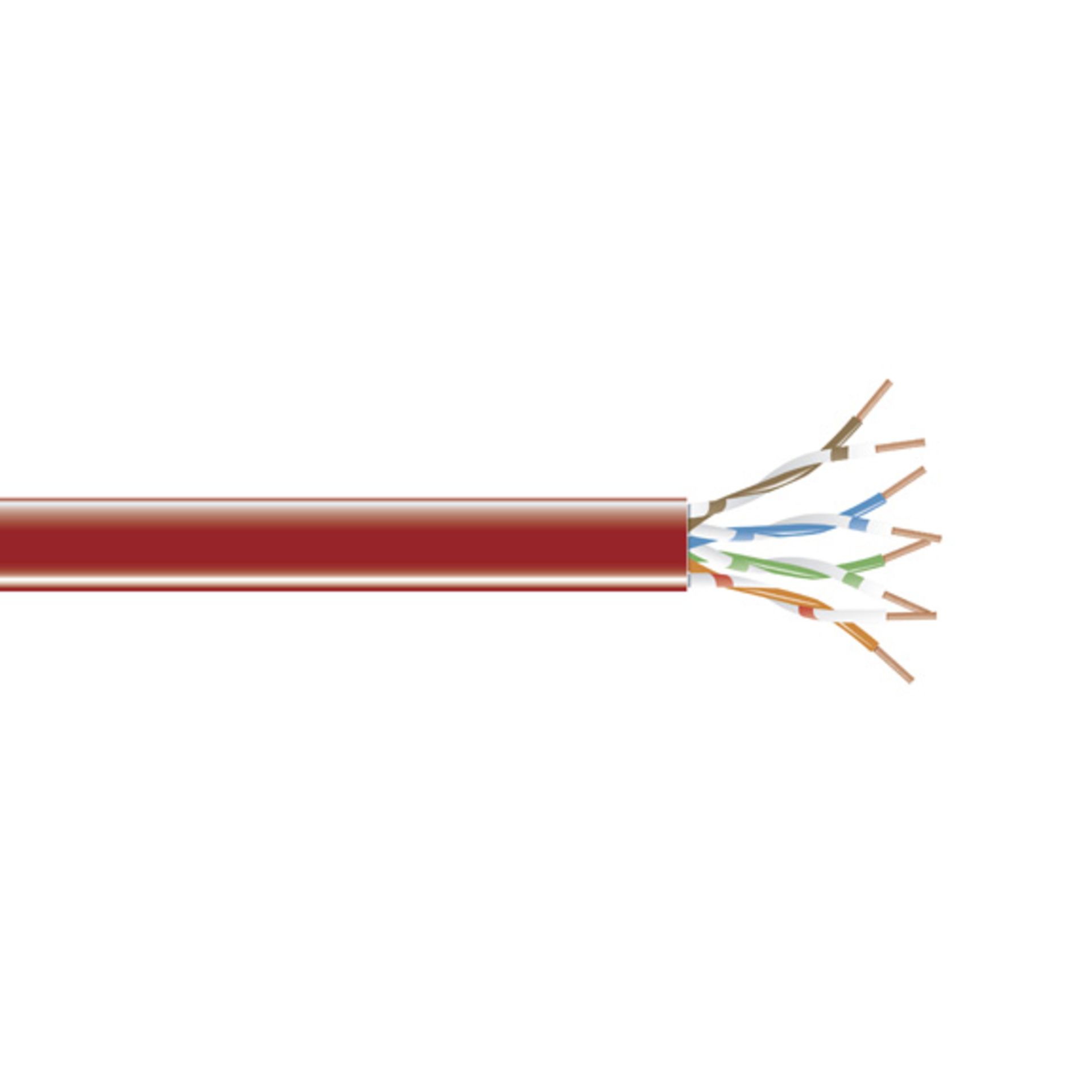 CAT5e Stranded Ethernet Patch Cables, Assorted Colors and Lengths and Stranded Ethernet Bulk Cable - Image 2 of 2