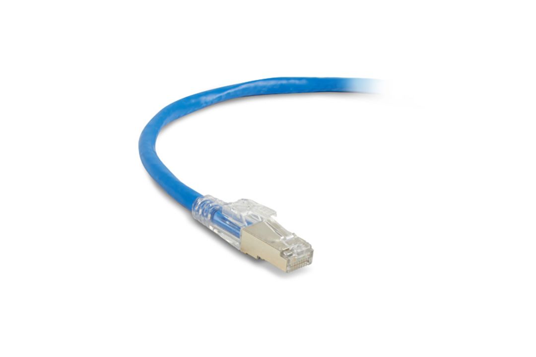 CAT5e Shielded Ethernet Patch Cables, Assorted Lengths, Green/Grey - Image 1 of 2
