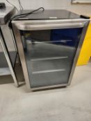 Bar Sized Refrigerator With Glass Door