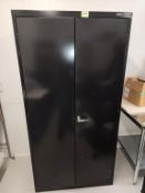 2 Door Storage Cabinet & Contents