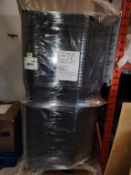 2 Skids of Black Pots, KC-27Cm