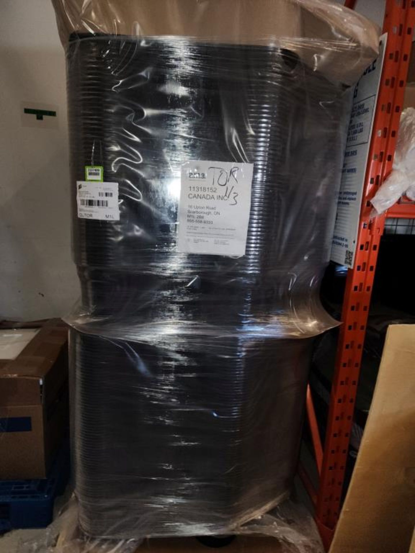 2 Skids of Black Pots, KC-27Cm