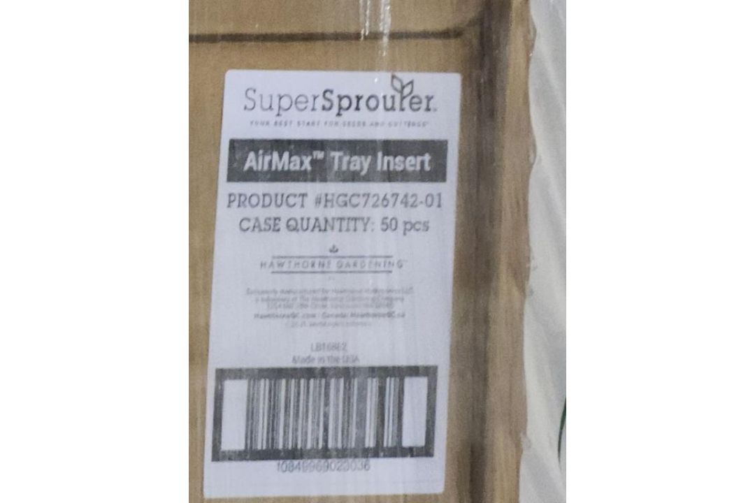 (10) Cases Supersprouter Air Max Tray Inserts - Image 2 of 2