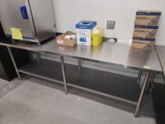 SS Tables, 8'Long X 30