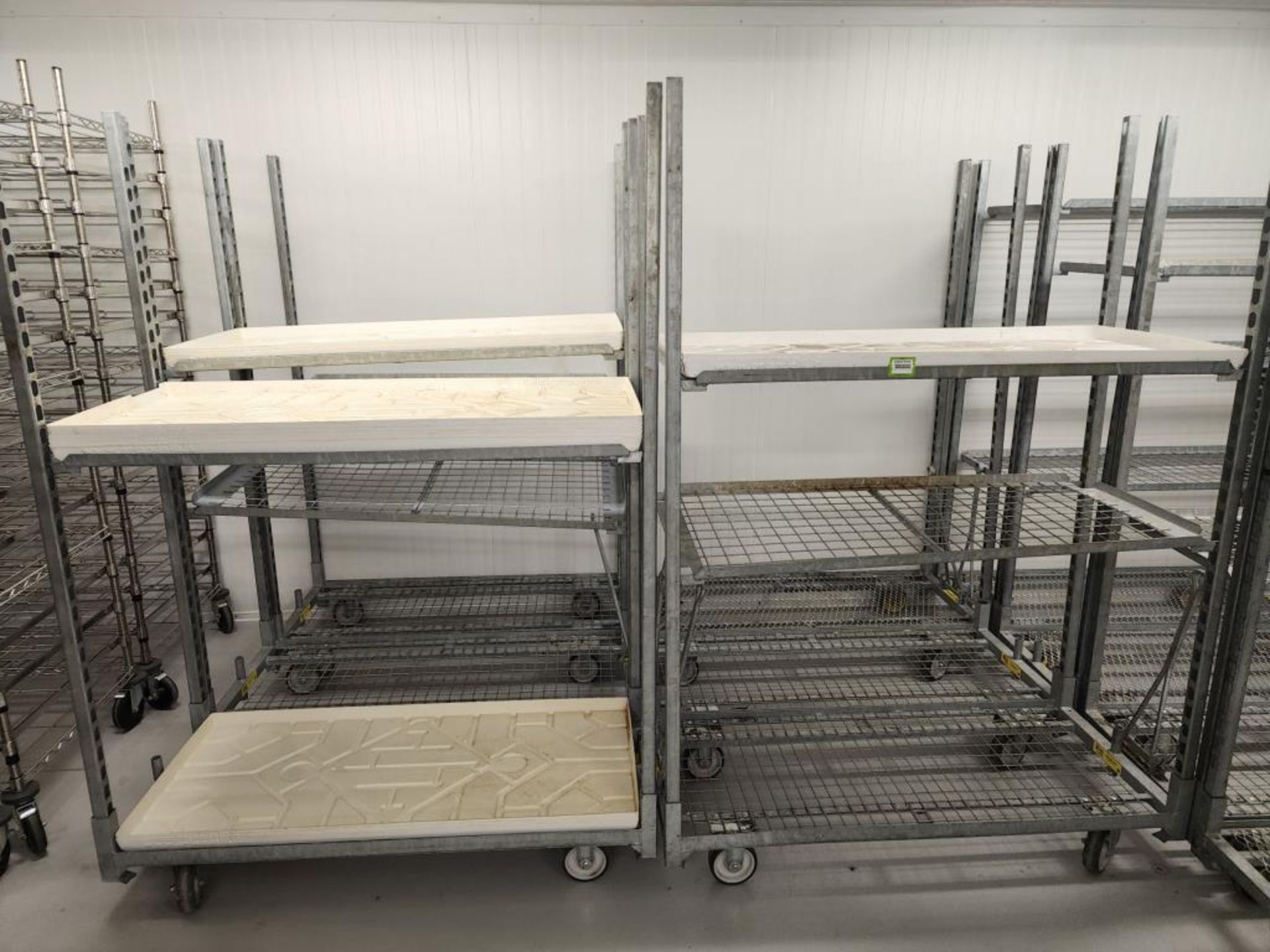 Galvanized Carts - As Is