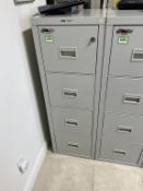 FireKing 4 Drawer File Cabinet