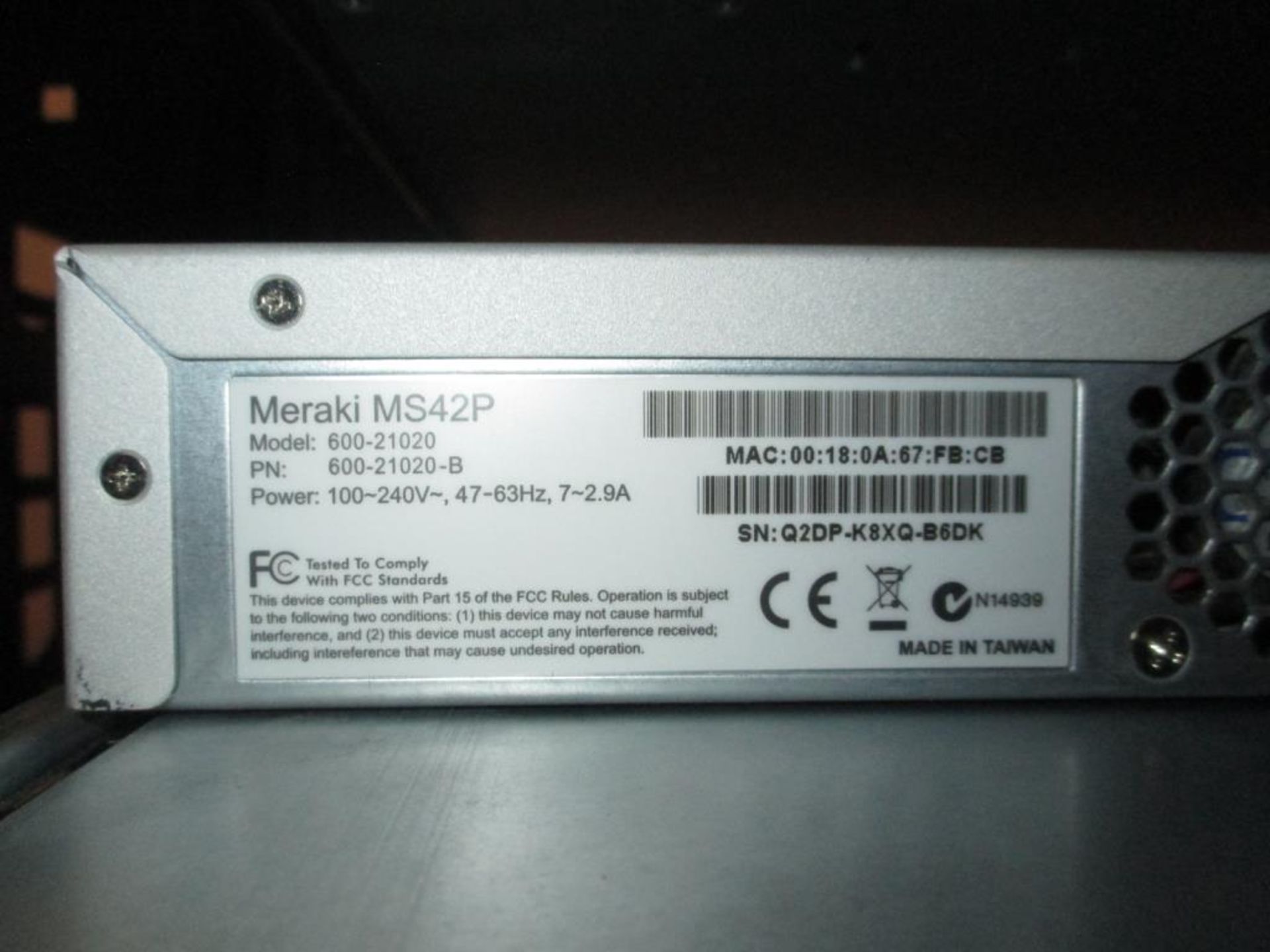 Cisco Switch - Image 3 of 3