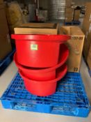 Rubbermaid Dome Lids, 32 Gallon