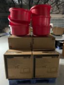 Rubbermaid Dome Lids, 44 Gallon