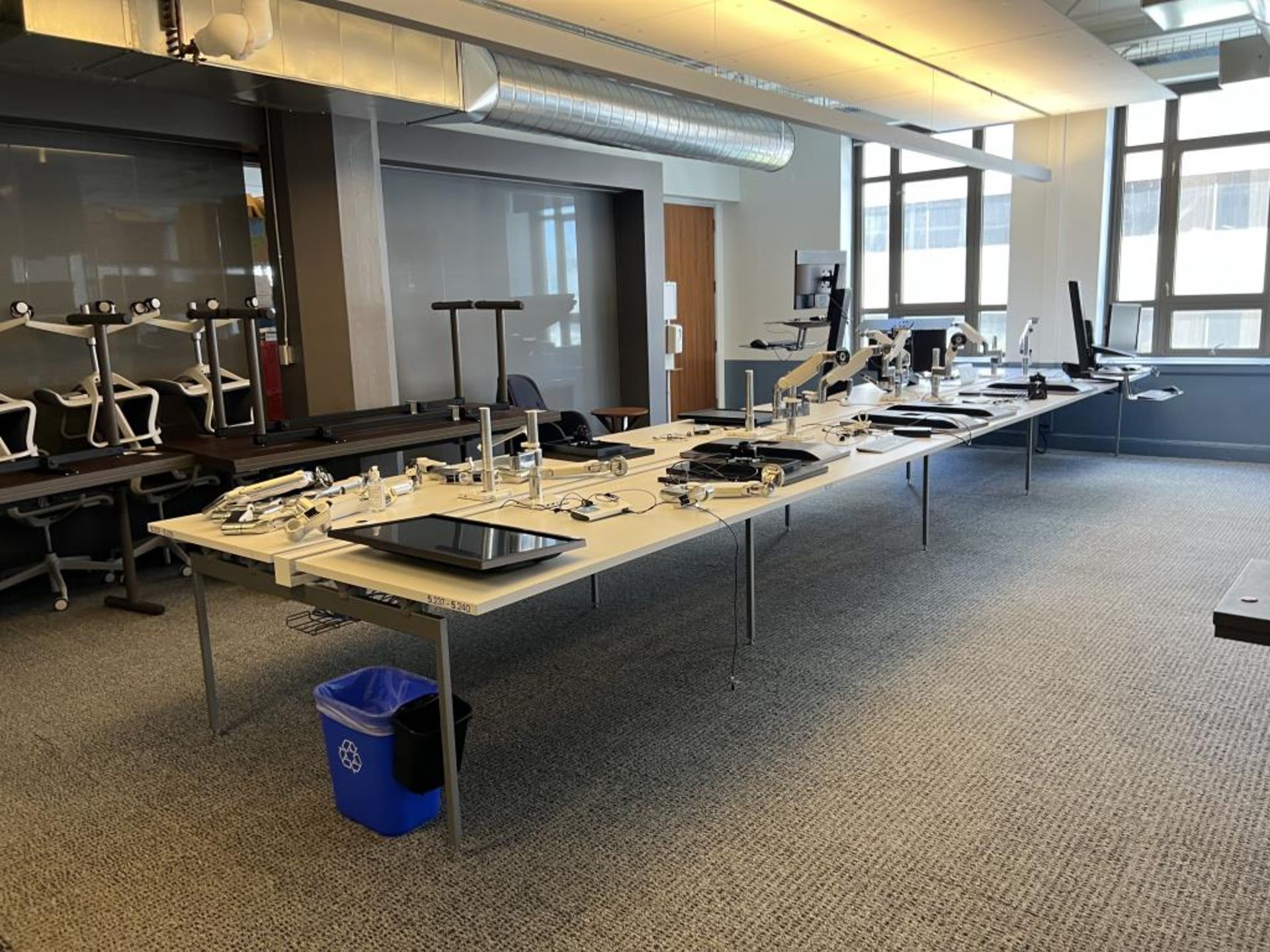 (6qty) Knoll 6/8-Person Work Stations - Image 7 of 9