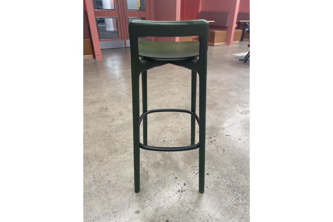 (8qty) Mattiazzi Branca Stools In Green - Image 5 of 8