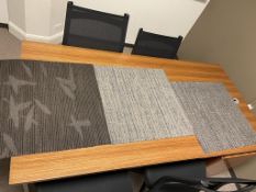 (9qty) Pallets of Assorted Commercial Carpet Squares
