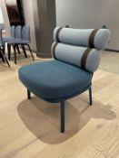 (3qty) Kettal Roll Club Chair, Blue