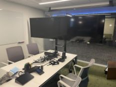 Video Conferencing System (2) NEC Monitors