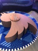 Twitter Bird Wood Coffee Table