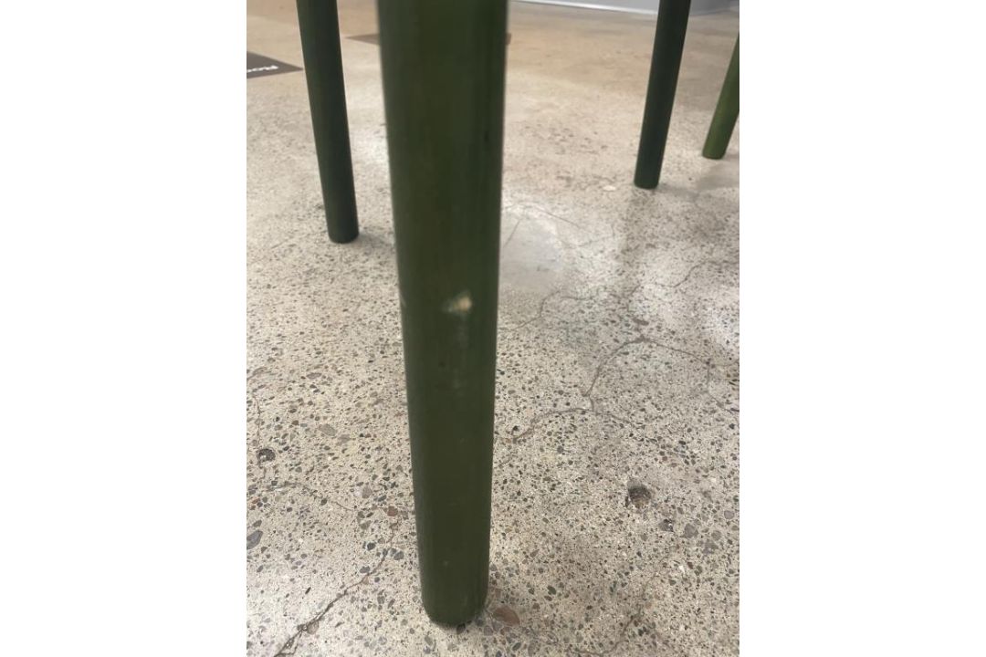 (8qty) Mattiazzi Branca Stools In Green - Image 7 of 8