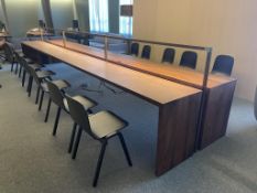 Custom Dark Wood (River) Task Table 20.5