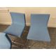 (7qty) Andreu World Lineal Comfort Stools, Blue - Image 6 of 7