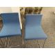 (7qty) Andreu World Lineal Comfort Stools, Blue - Image 3 of 7