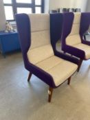 NaughtOne Hush Chair Two Tone Wood Base