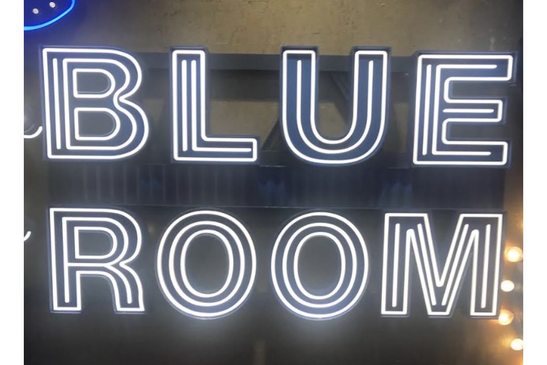 "Blue Room" Neon Sign - Image 2 of 3