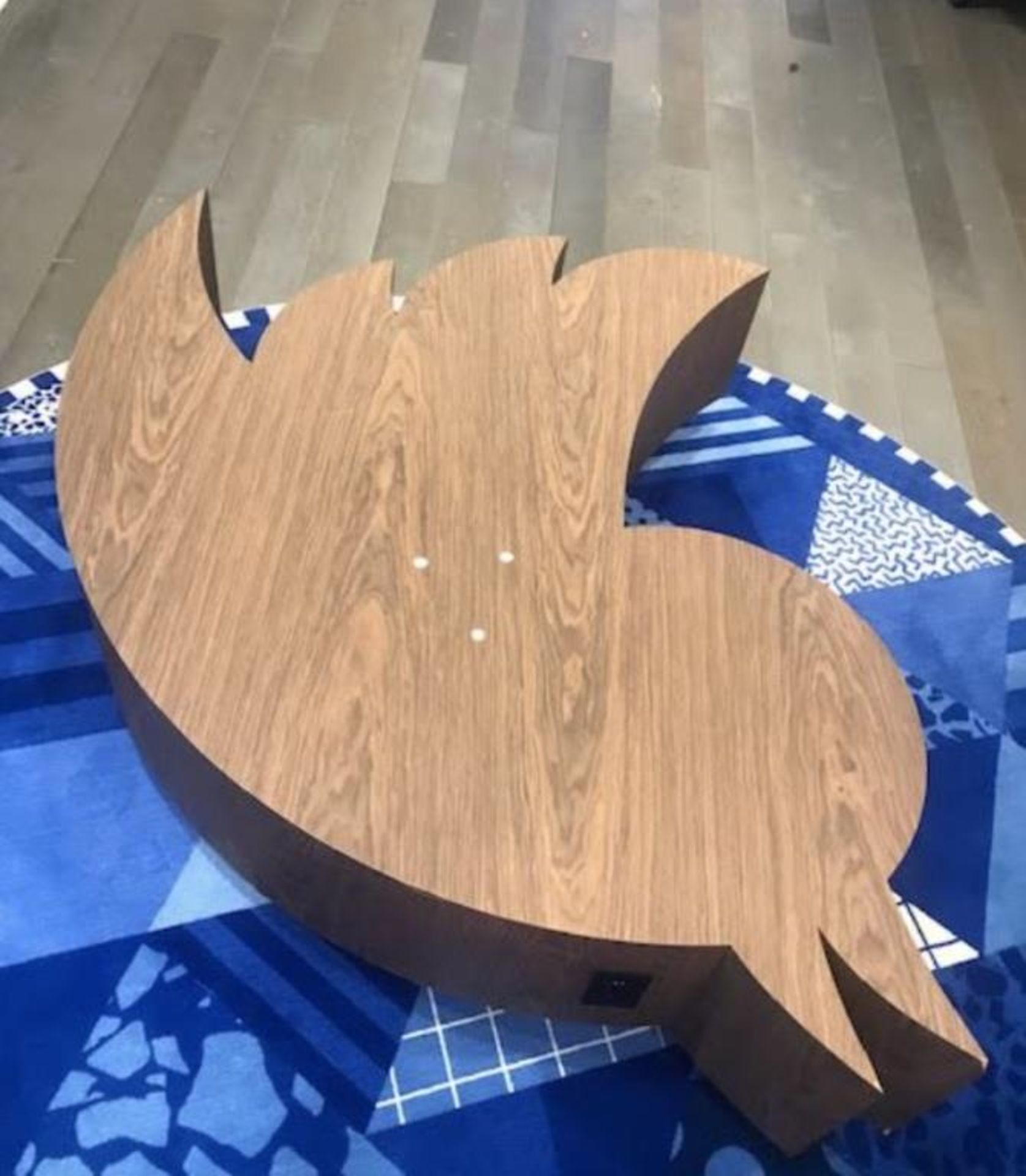 Twitter Bird Wood Coffee Table - Image 3 of 4