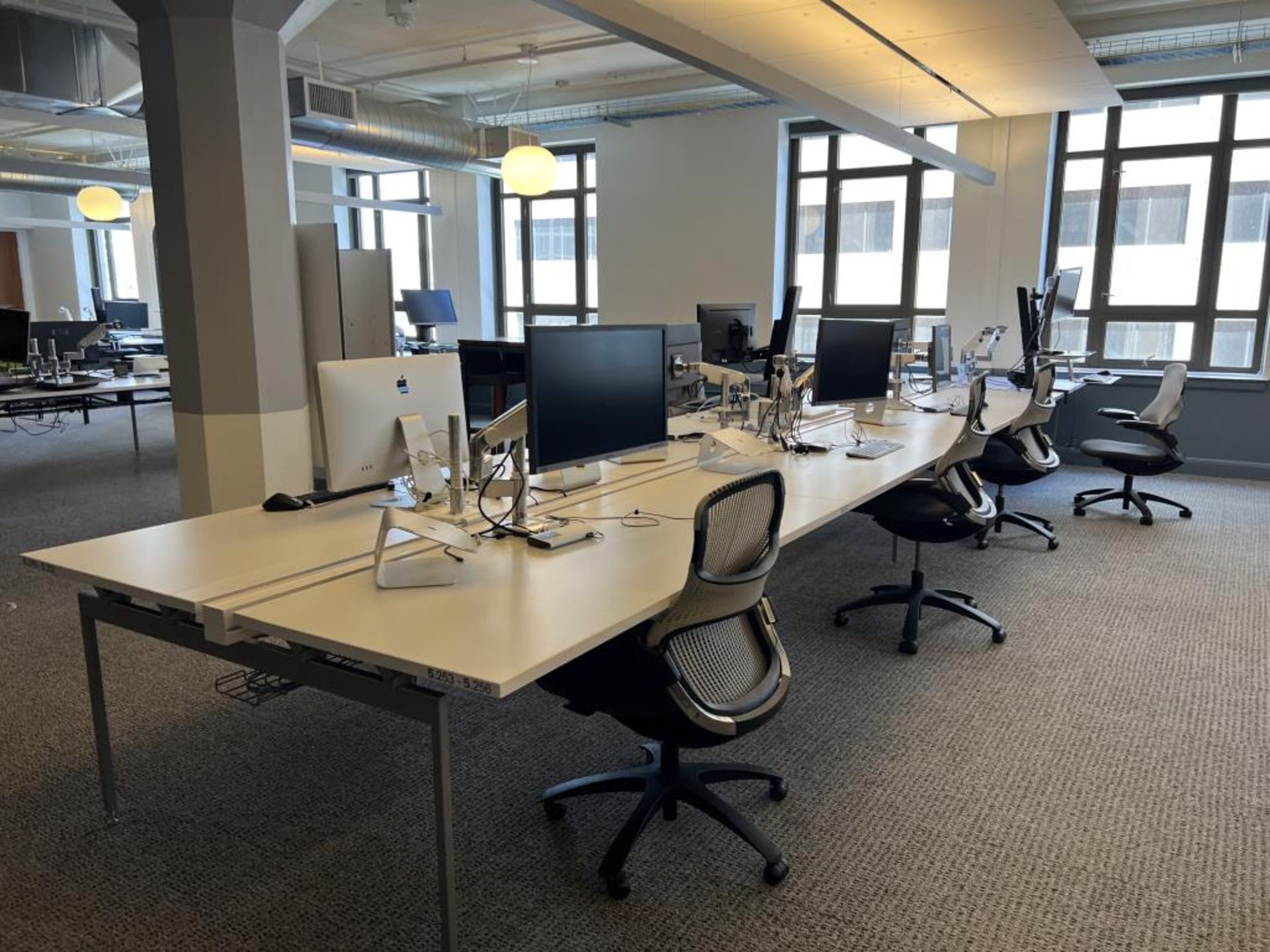 (6qty) Knoll 6/8-Person Work Stations - Image 5 of 9