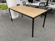 (2qty) OHIO Design Rectangle Table 72